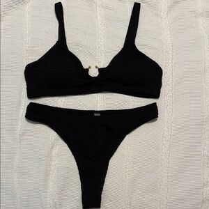 Black Women's Swimwear Set